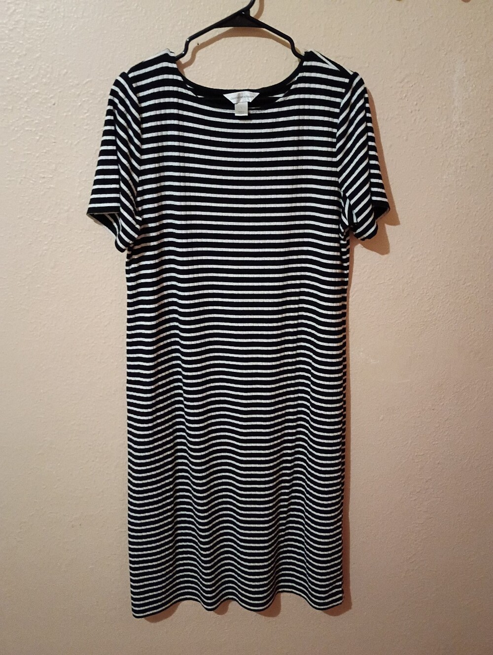 Christopher & Banks Size Large Ribbed Dress